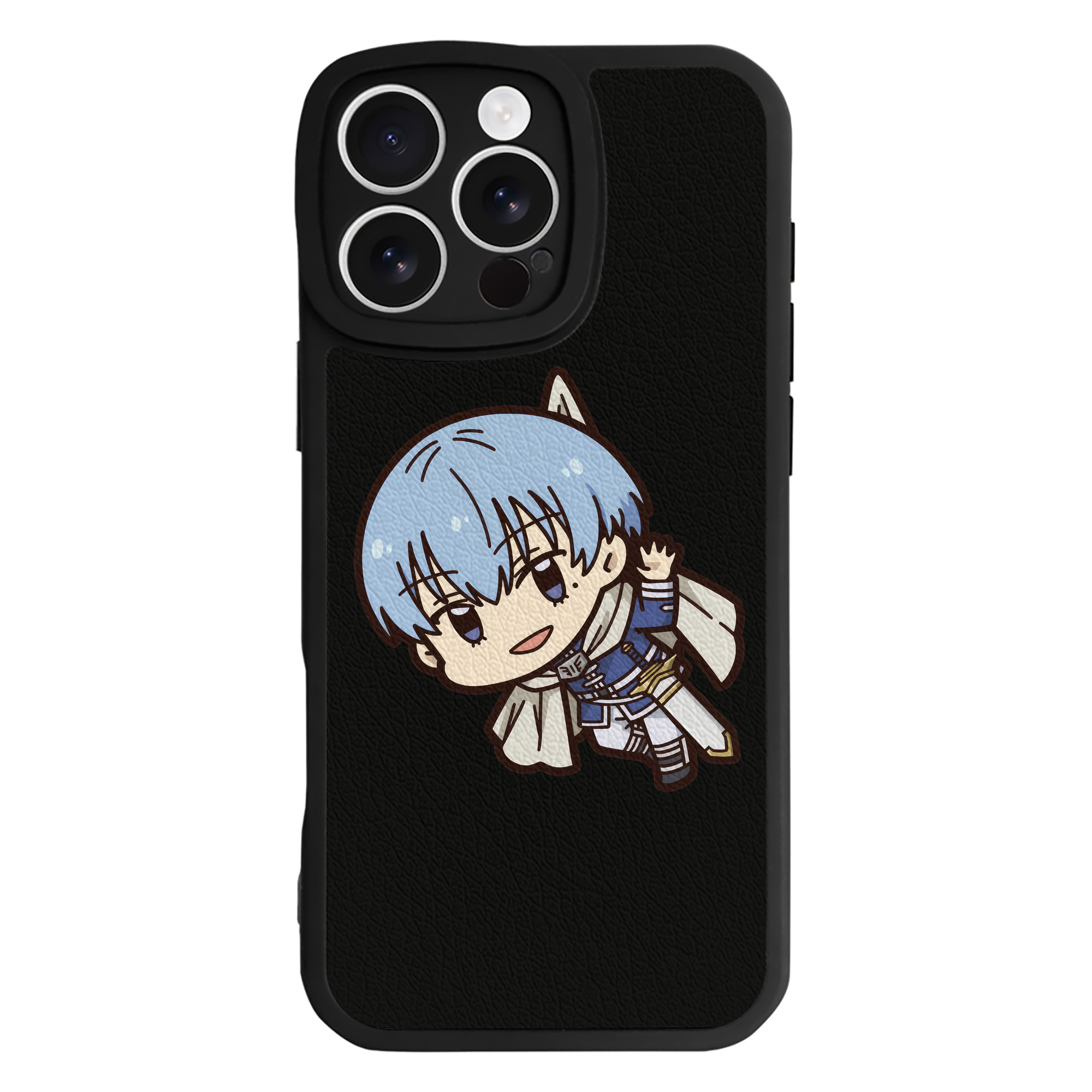 （画像用） 葬送のフリーレン Frieren 【iPhone 16シリーズ対応】シリコンスマホケース（レザー調） 材質：シリコン